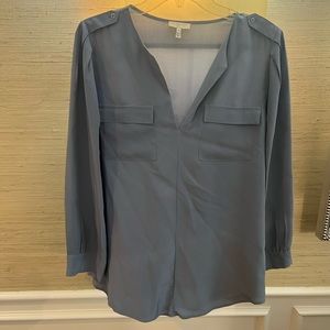 Joie 100% silk utility blouse